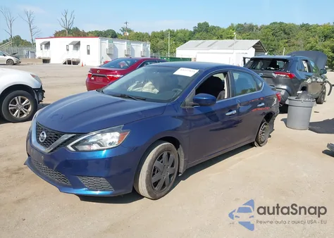 2017 Nissan Sentra Sv from USA, damaged, VIN 3N1AB7AP5HY369587